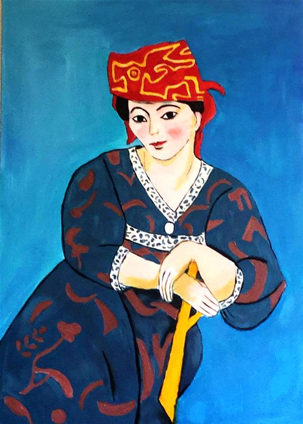 هنر نقاشی و گرافیک محفل نقاشی و گرافیک mana golian matisse# 70*50 # Copy #