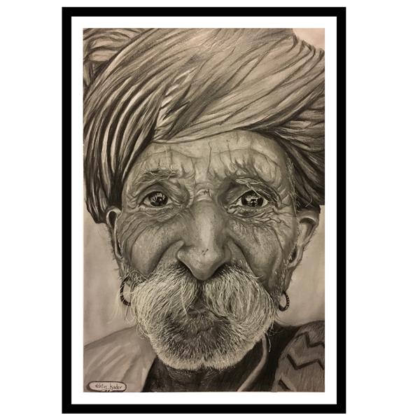 Drawing Artwork by Raheen Khader Graphite